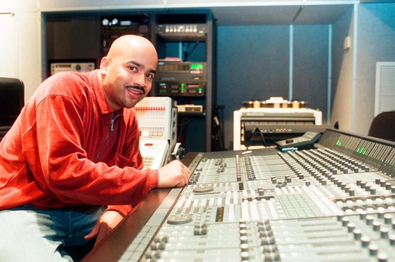 Steve ‘Silk’ Hurley at the studio