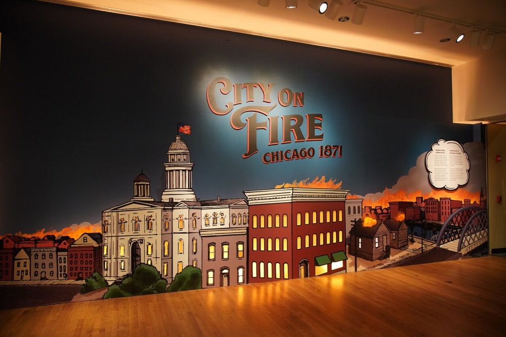 City on Fire entrance wall