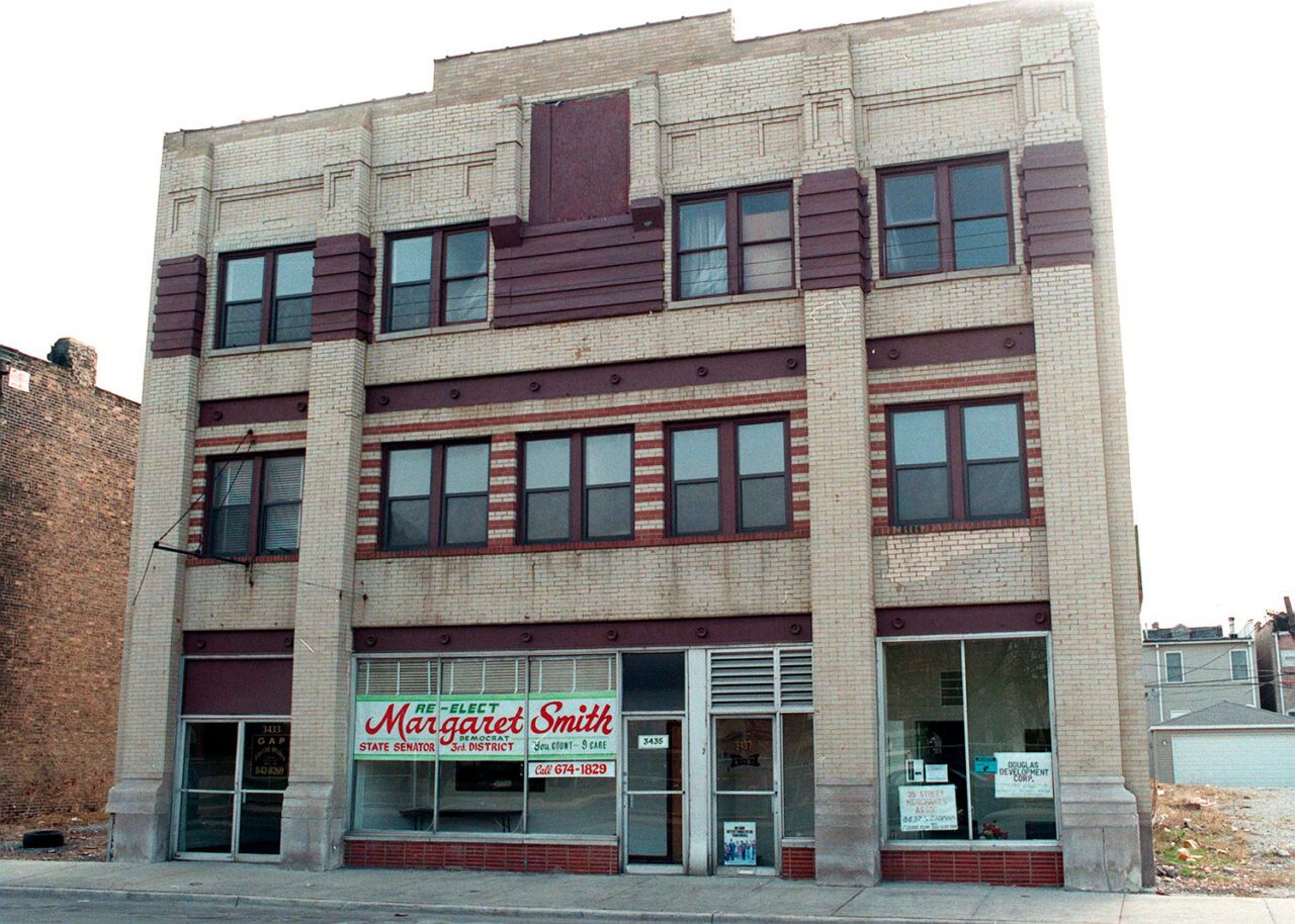 Former Chicago Defender building in Bronzeville, Chicago