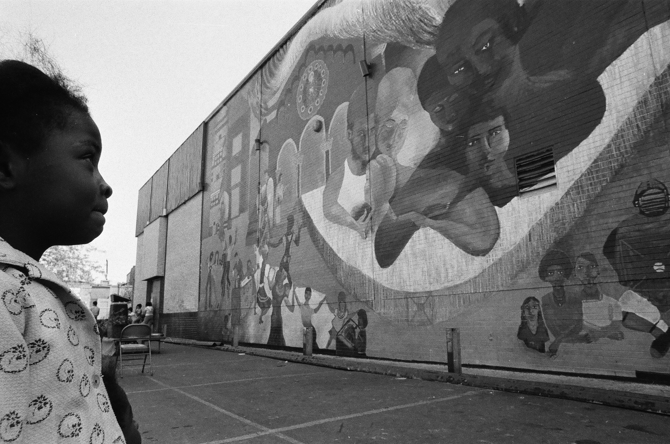 Mural dedication ceremony in Humboldt Park