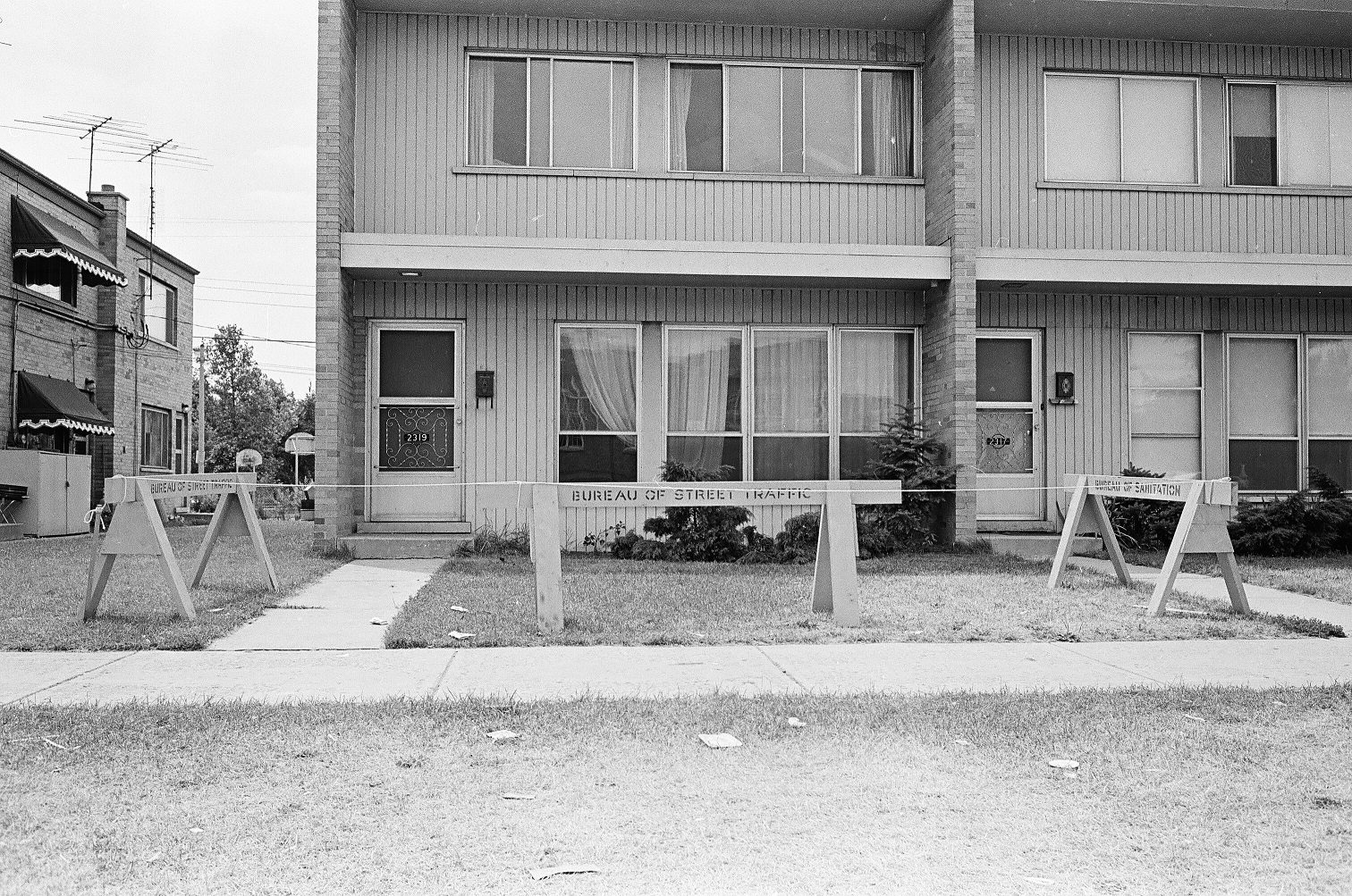 Views of the town homes where Richard Speck murdered eight student nurses