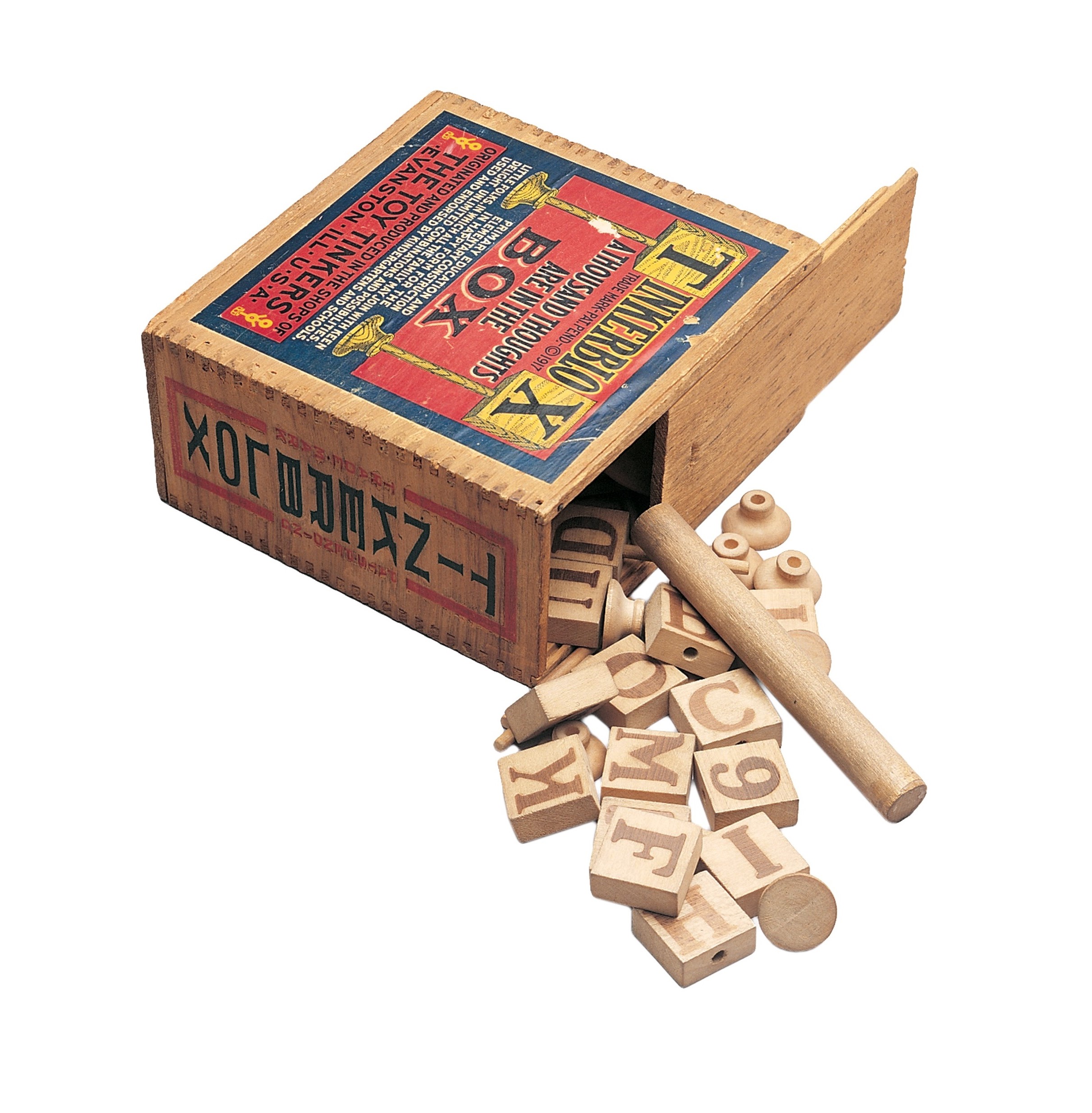 Tinker Blox by the Toy Tinkers of Evanston, circa 1917, ICHi-067623