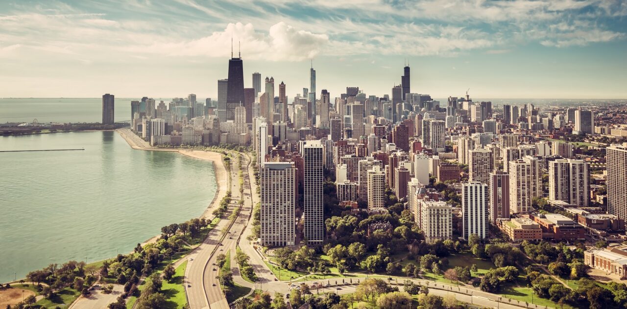 Chicago Skyline banner