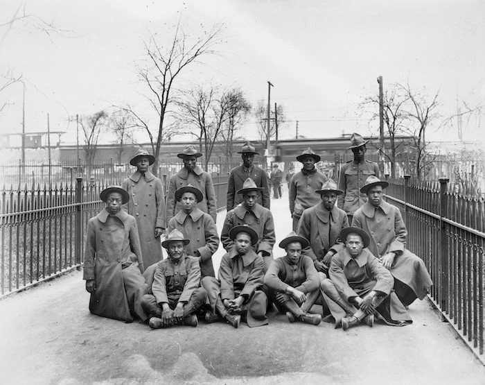 Pullman workers in uniform