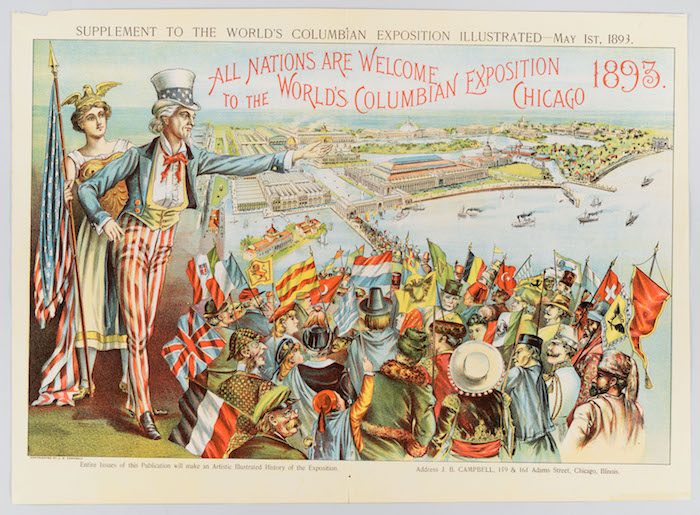 Advertisement for the World’s Columbian Exposition