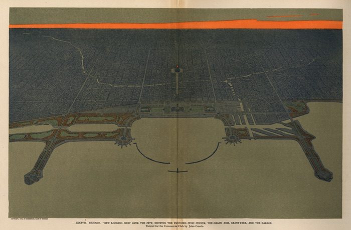 Plate LXXXVII from Plan of Chicago