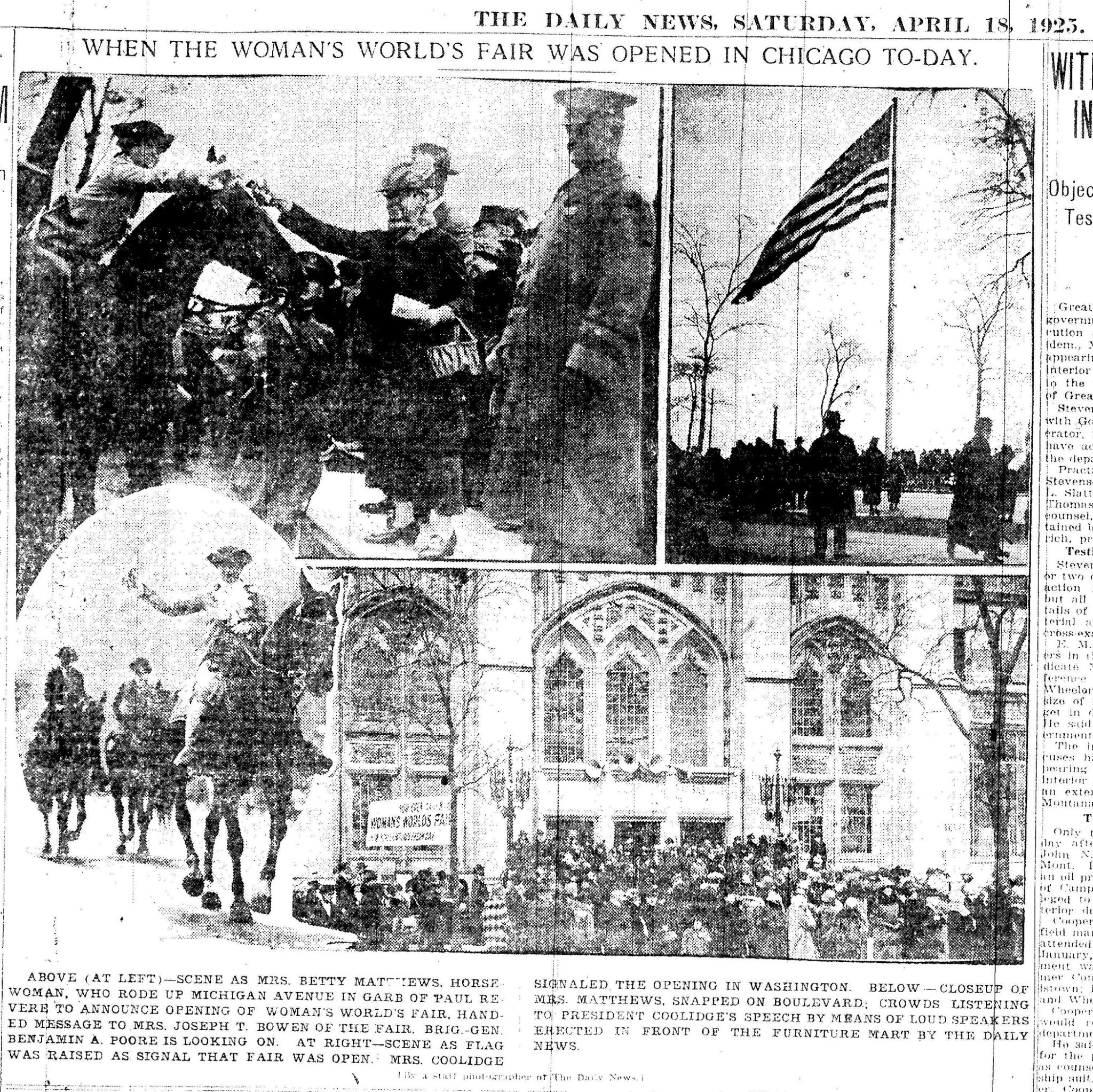 The 1925 Woman's World's Fair in Chicago - Chicago History Museum