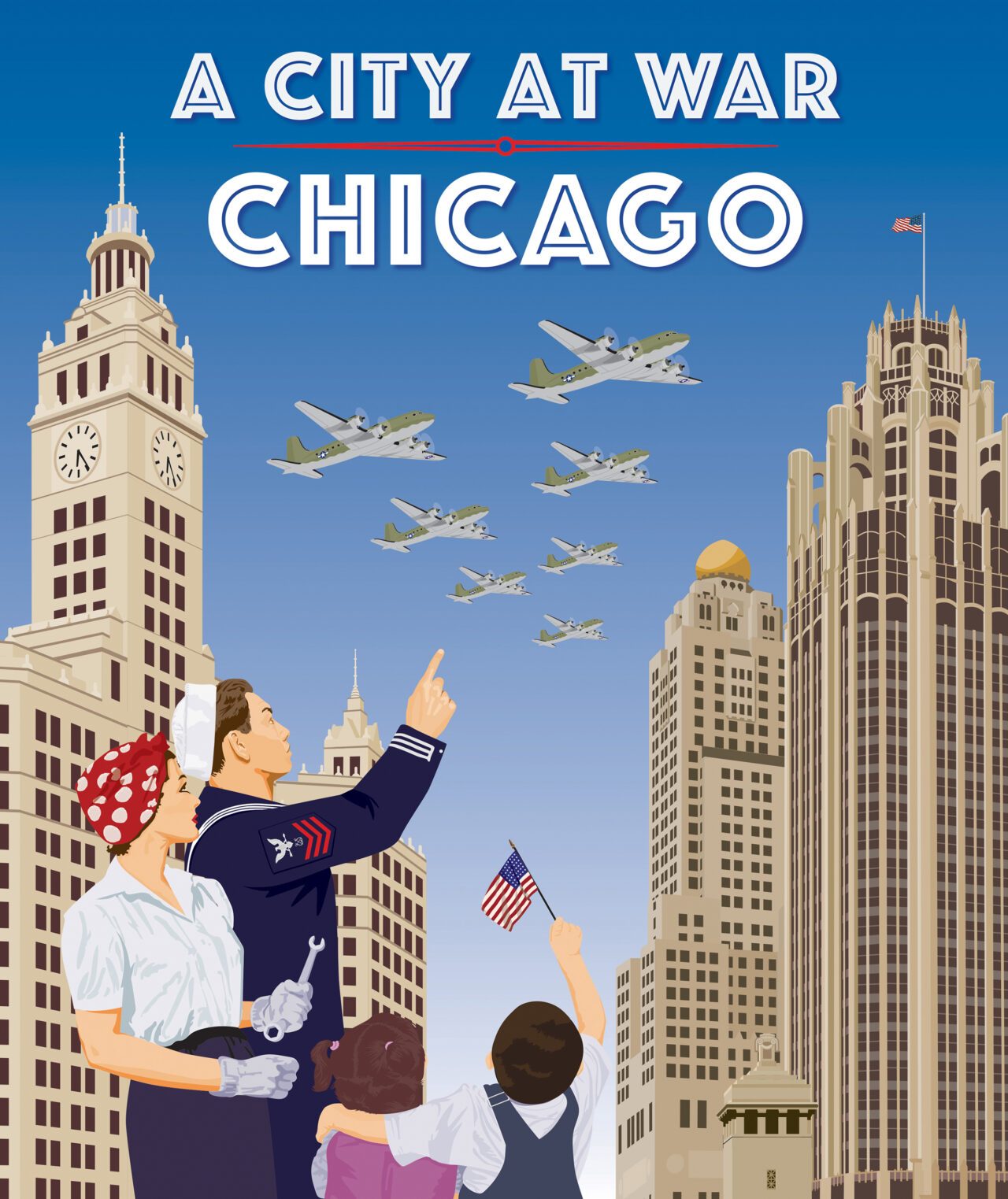 A CITY AT WAR_CHICAGO artwork