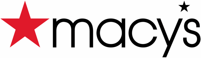 A red star and the word "macy's"