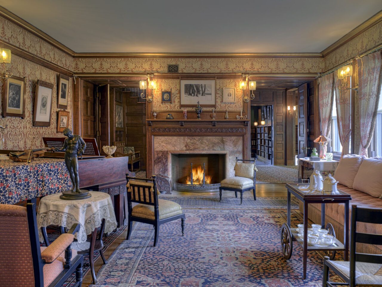 Glessner House parlor by James Caulfield