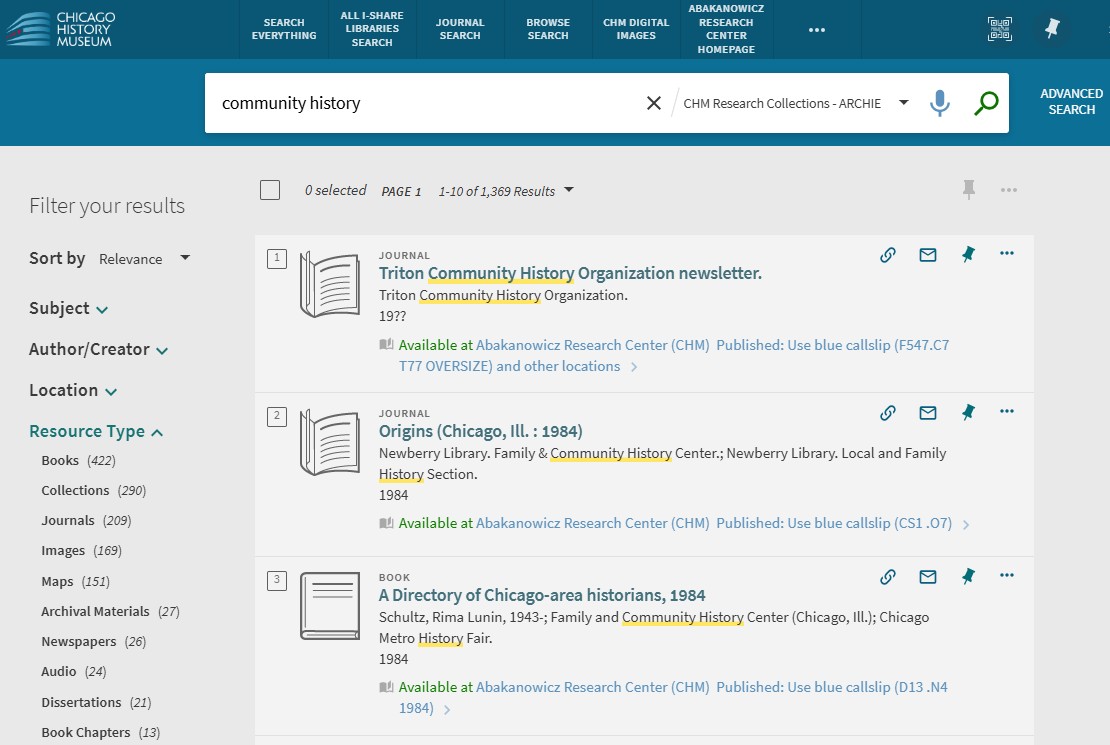 A New Look for ARCHIE, the Abakanowicz Research Center’s Online Catalog ...